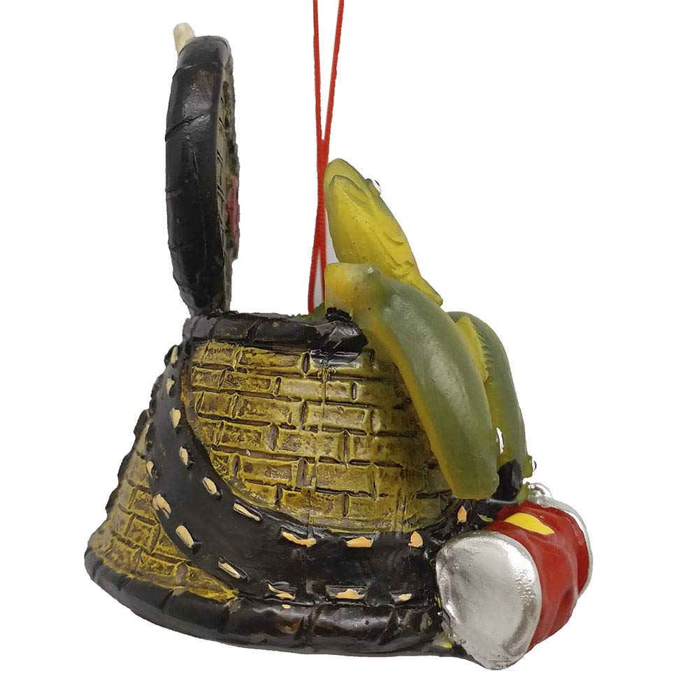 Fishing Basket Christmas Tree Ornament J8552