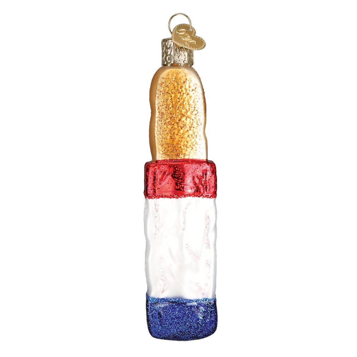 Old World Christmas Baguette Glass Blown Ornament for Christmas Tree, Handcrafted Holiday Decoration, Food Collection