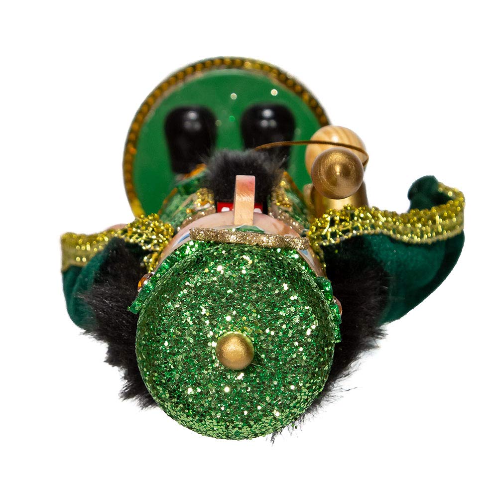 Kurt Adler Wooden Nutcrackers, Irish Nutcracker with Cape, 15