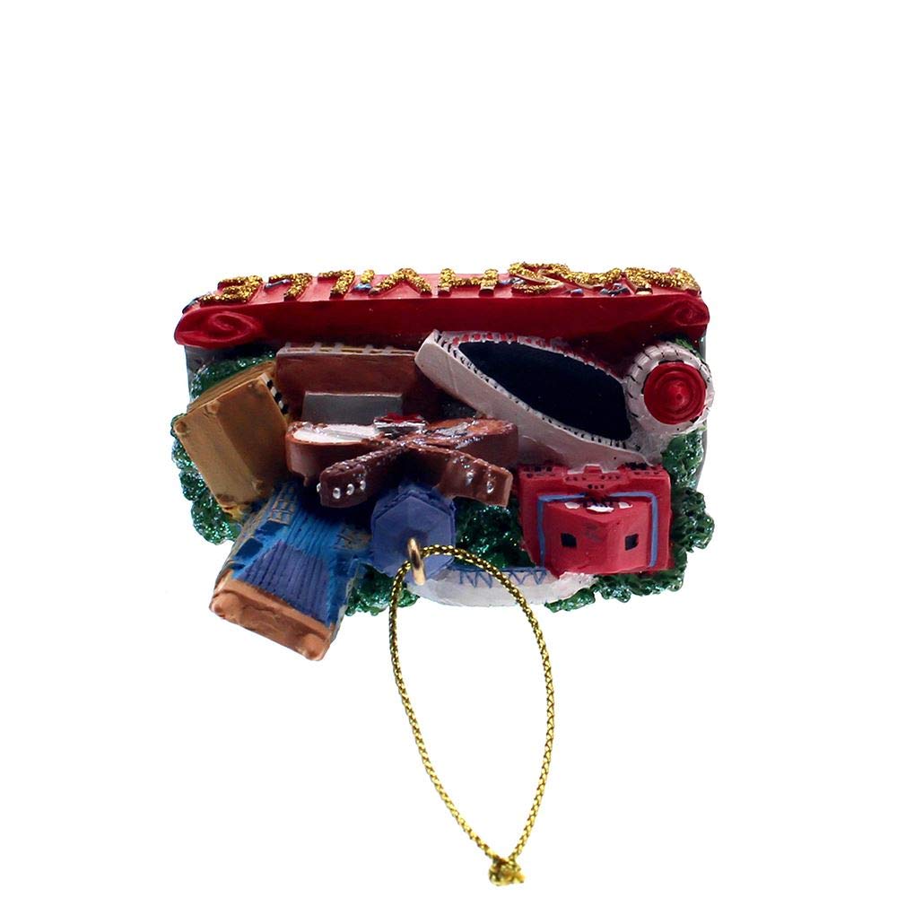 Kurt Adler A2018 Nashville Hanging Ornament, 2-inch High, Resin