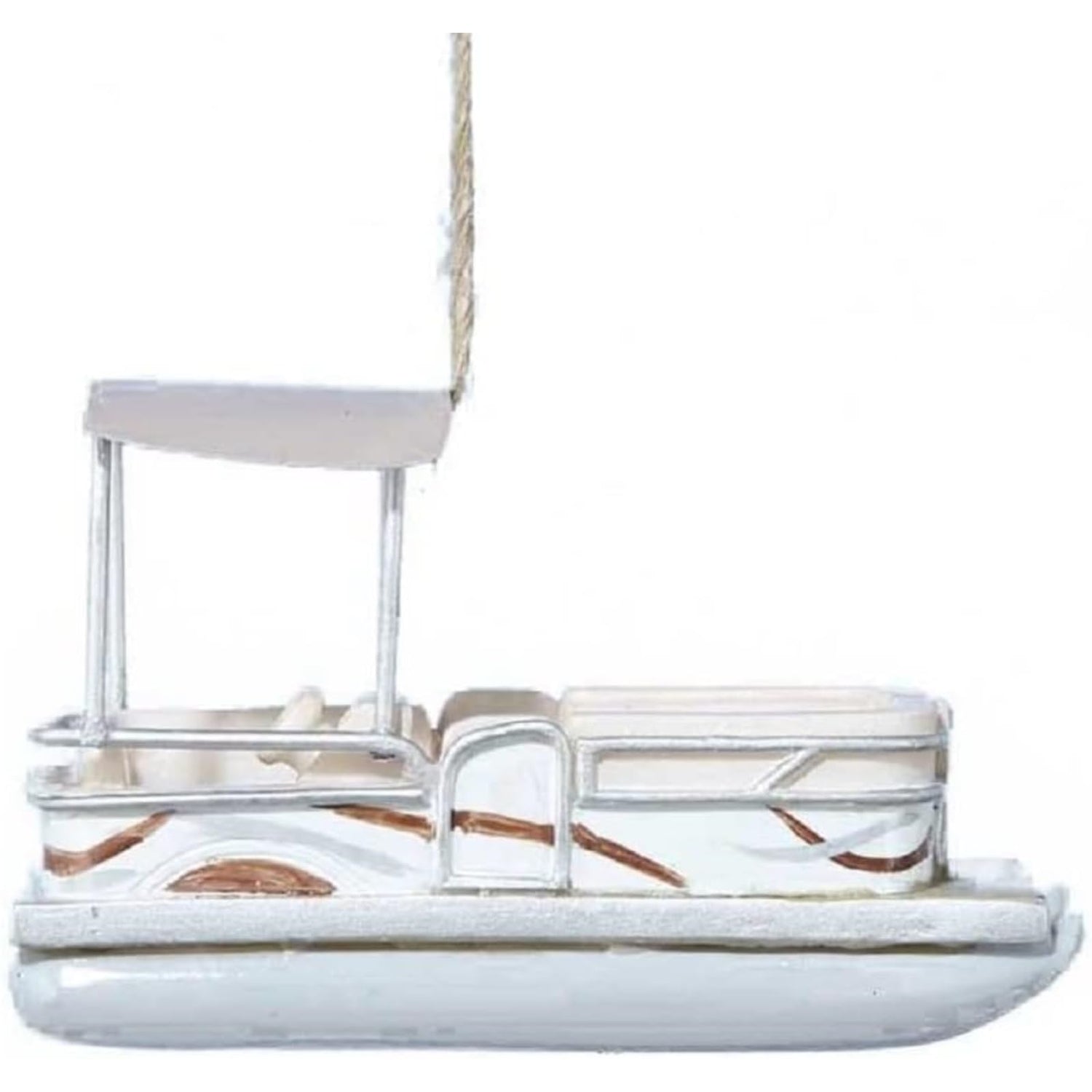 Pontoon Boat Christmas Tree Ornament A0581