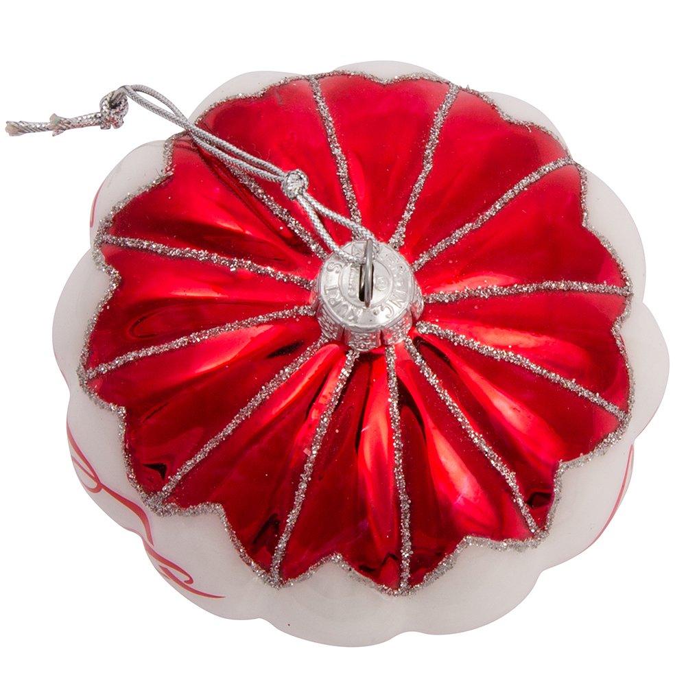 Coca-Cola Kurt Adler Glass Balloon Ornament, 3.5-Inch