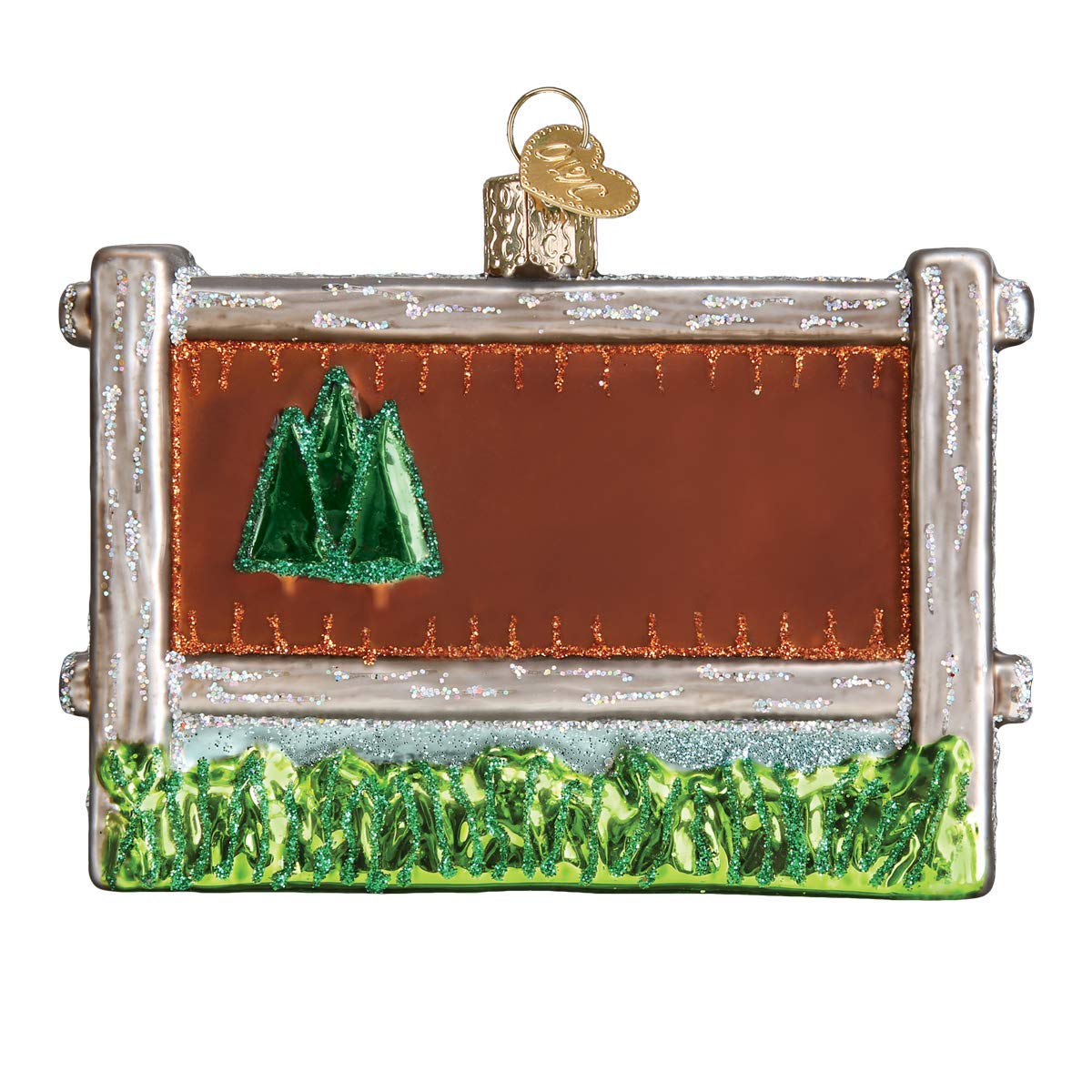 Old World Christmas Ornaments: State Parks Glass Blown Ornaments for Christmas Tree, Acadia National