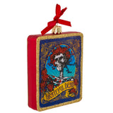 Kurt Adler Glass Grateful Dead Ornament, 4.25-Inch for Christmas