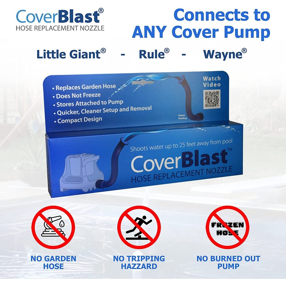 Coverblast Pool Cover Pump Attachment Accessory