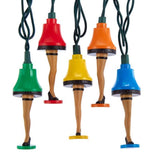 Kurt Adler UL 10 Christmas Story Multicolored Leg Lamp Set Lights, 11.5ft,CS9191