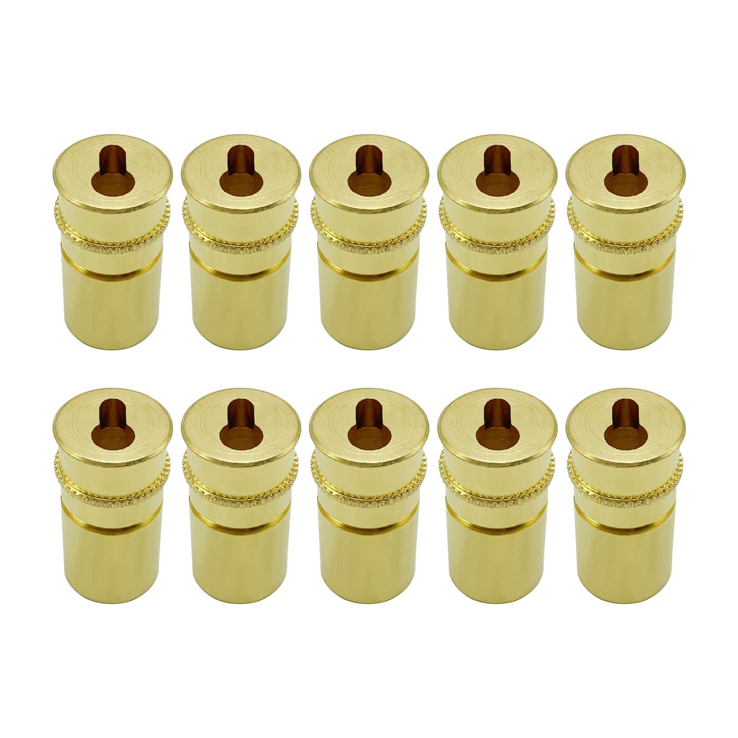 Poolzilla Brass Keyhole Anchors for Pool Safety Nets