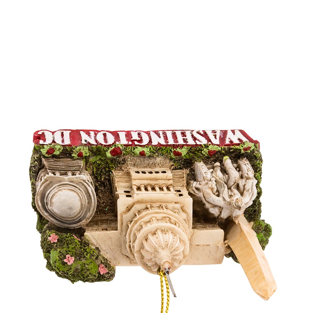 Kurt Adler C7294DC City Travel Washington Dc Ornament, 3.25-Inch