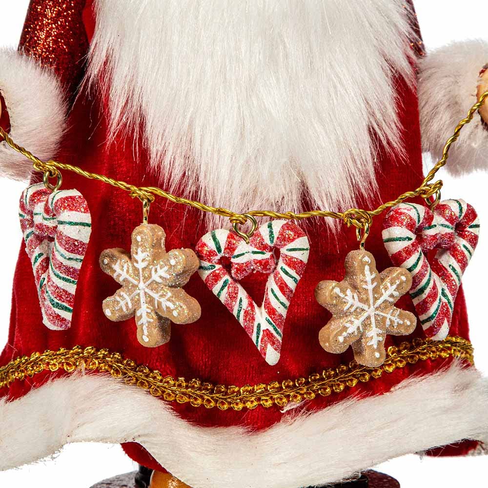 Kurt S. Adler Jolly Jingles Gnome Nutcracker, 15-Inch, Multicolored