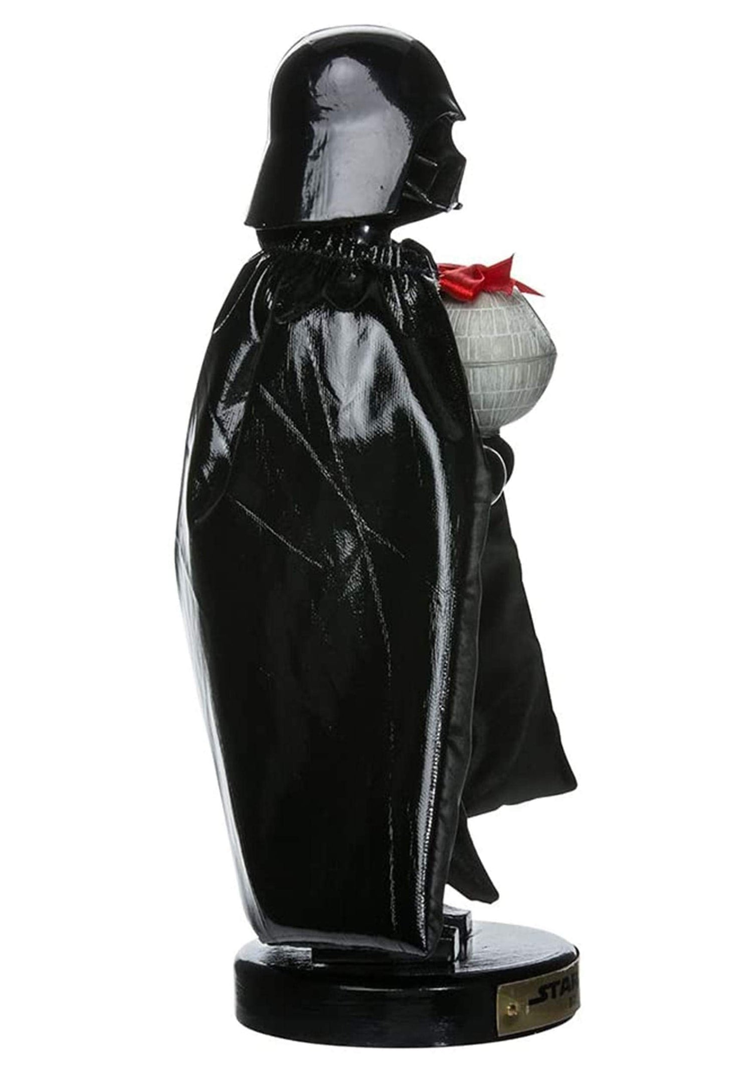 Kurt Adler Darth Vader with Death Star Nutcracker, 10-Inch,Black