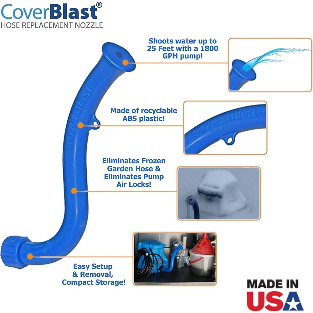 Coverblast Pool Cover Pump Attachment Accessory