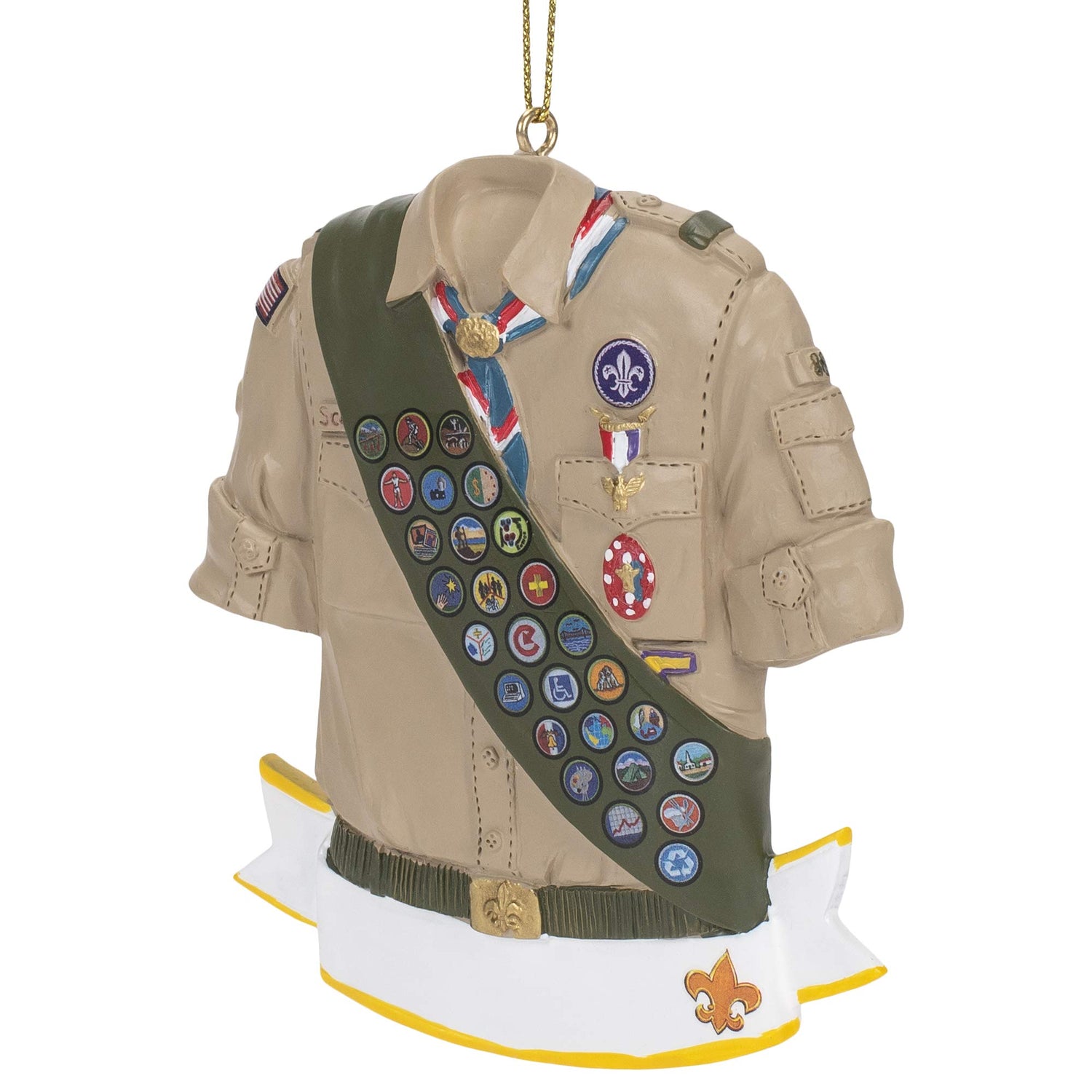 Kurt Adler BS2201 Eagle Scout Ornament for Personalization, 3-inch High