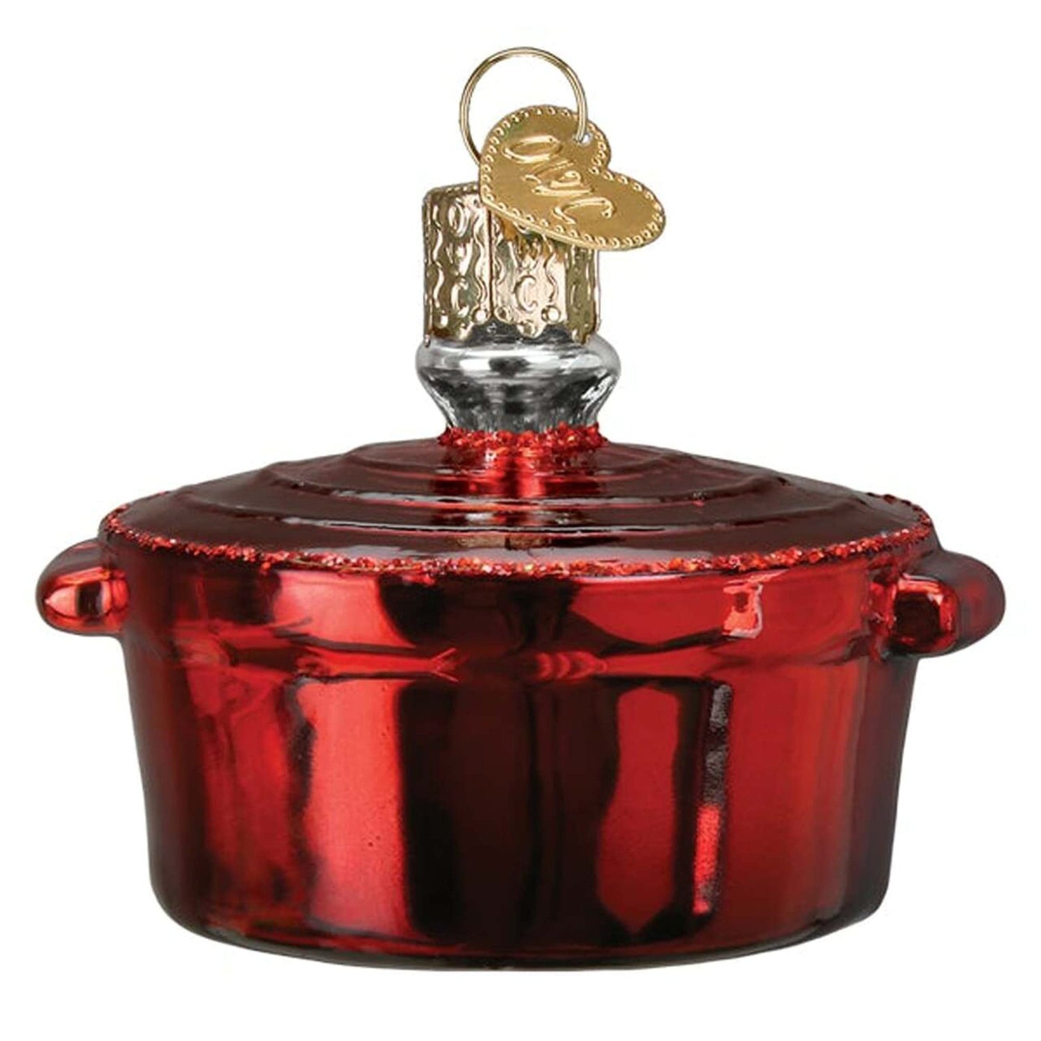 Old World Christmas Dutch Oven Glass Blown Ornament for Christmas Tree