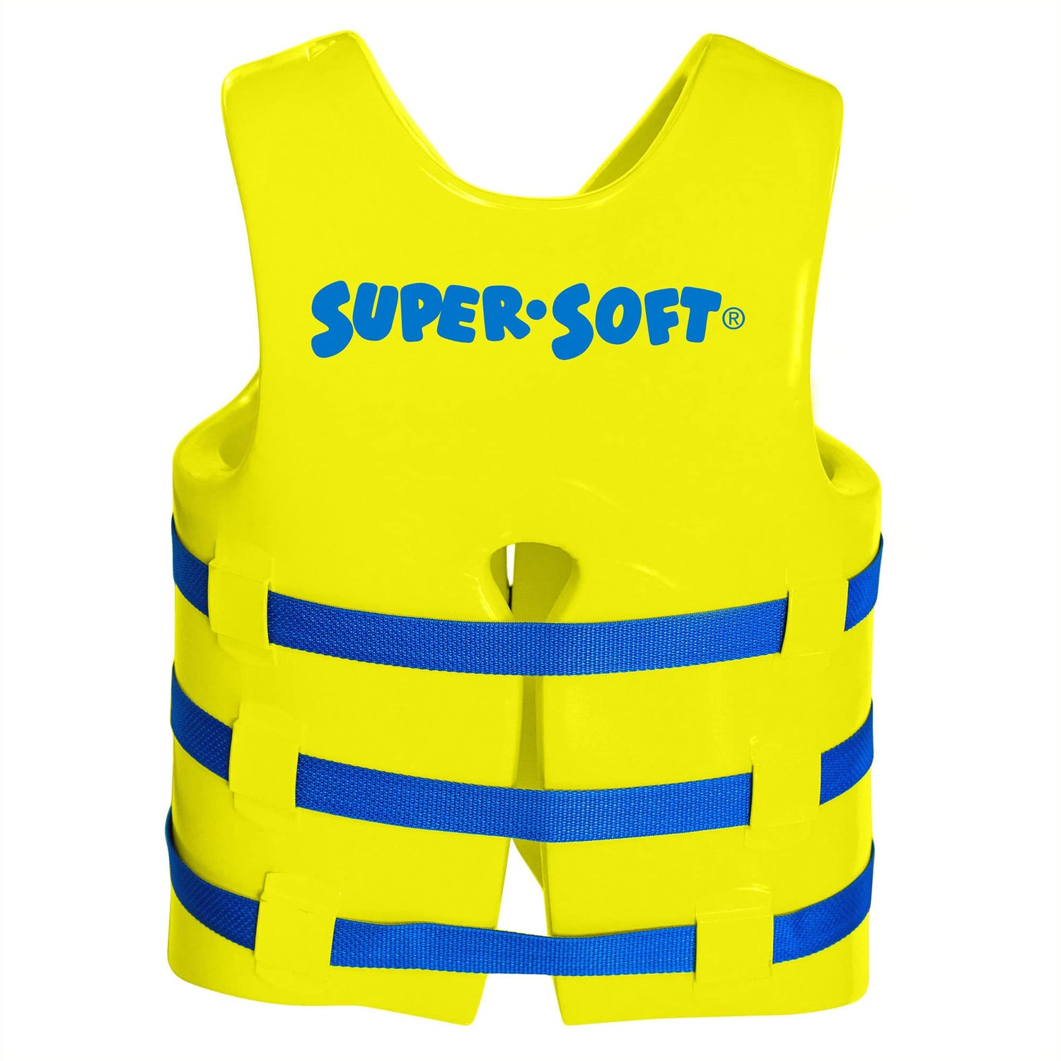 TRC Recreation Super Soft USCG Type III Adult Life Jacket Vest, X Large, Yellow