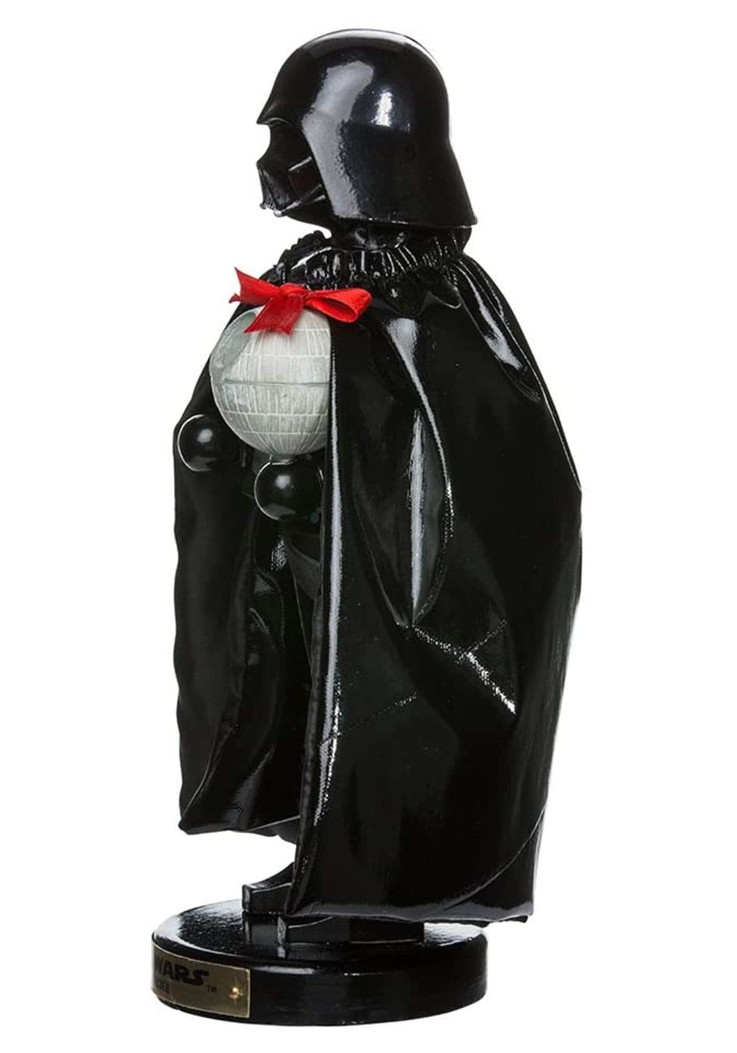 Kurt Adler Darth Vader with Death Star Nutcracker, 10-Inch,Black
