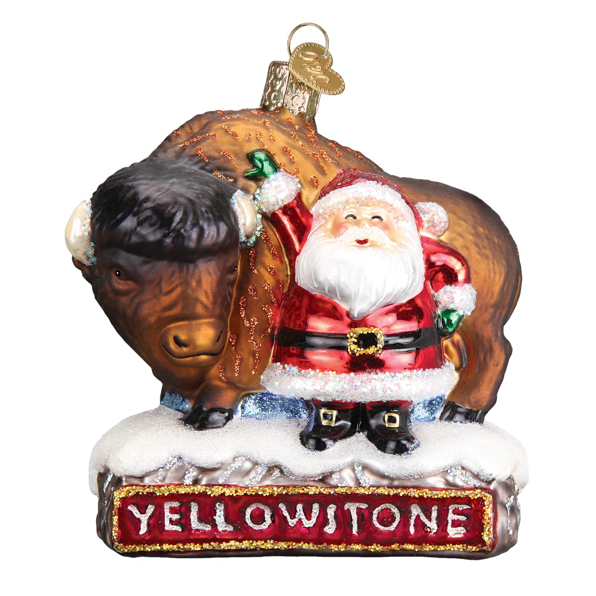Santa with Bison