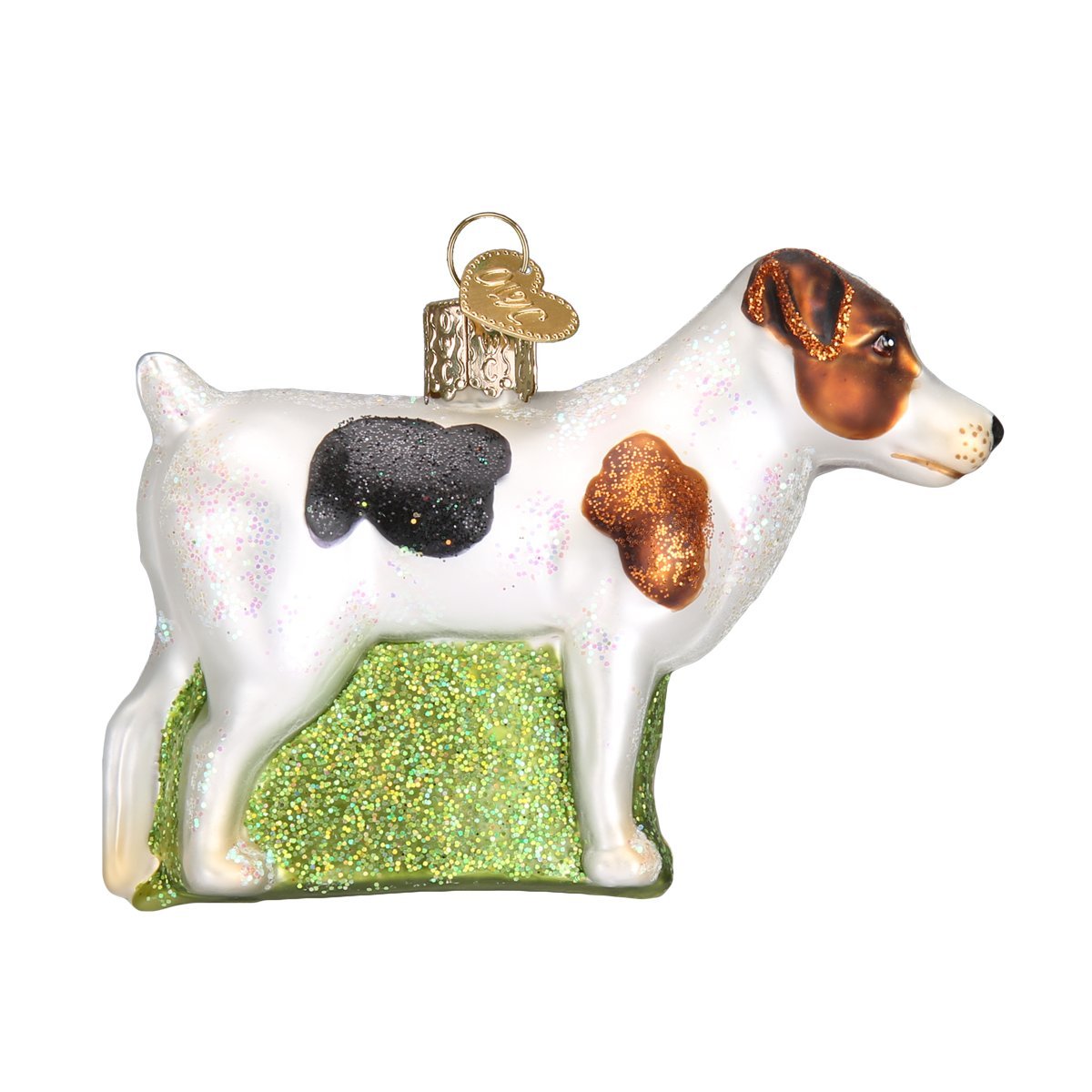 Old World Christmas German Shepherd Glass Blown Ornament for Christmas Tree, Handcrafted Holiday Decoration, Dog Collection