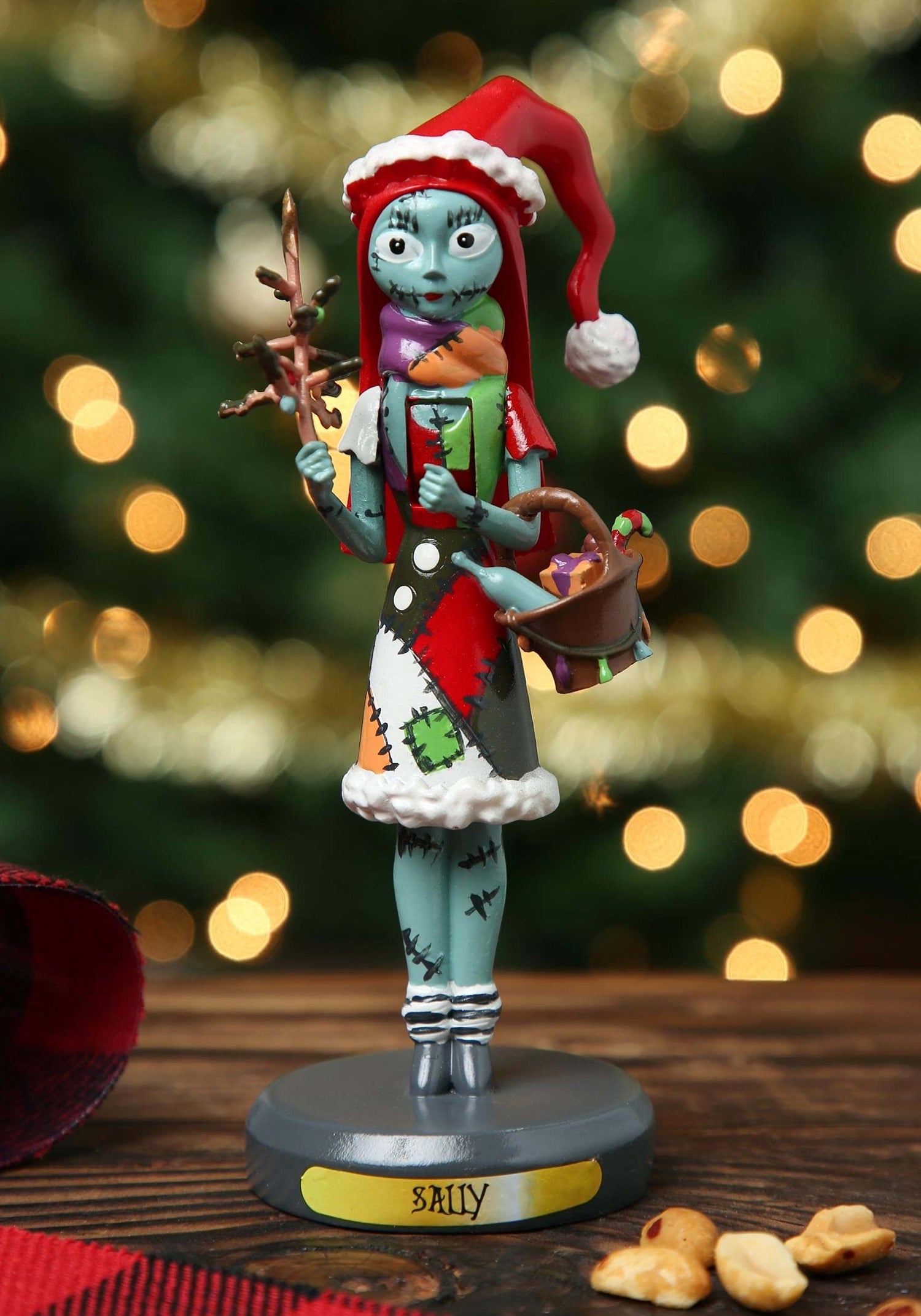Kurt S. Adler 6-Inch Disney The Nightmare Before Christmas Sally Nutcracker, Multi