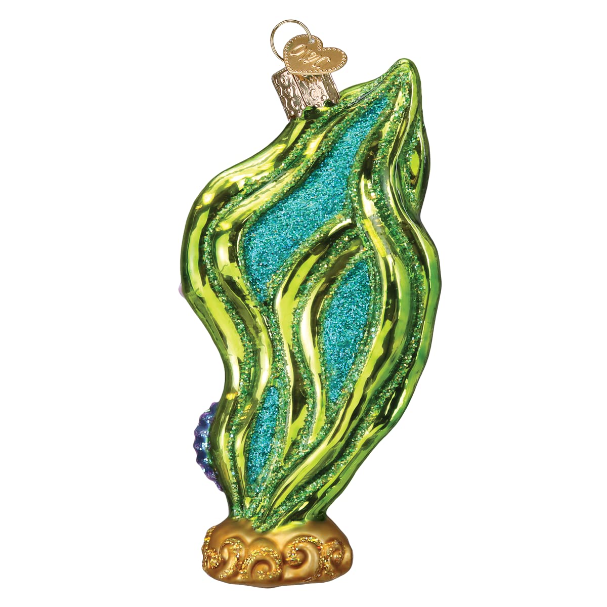 Old World Christmas Bright Seahorse Glass Blown Ornament for Christmas Tree
