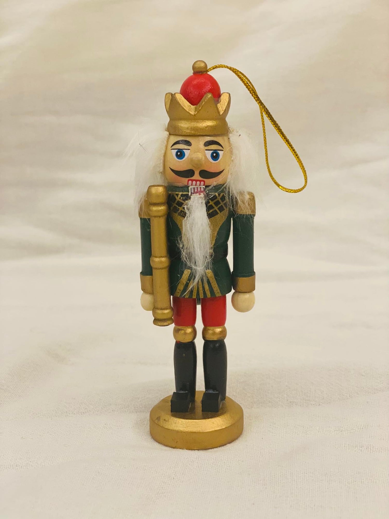 Kurt Adler C6148 Wooden Nutcracker Ornament 4-Piece Box Set, 5-Inch