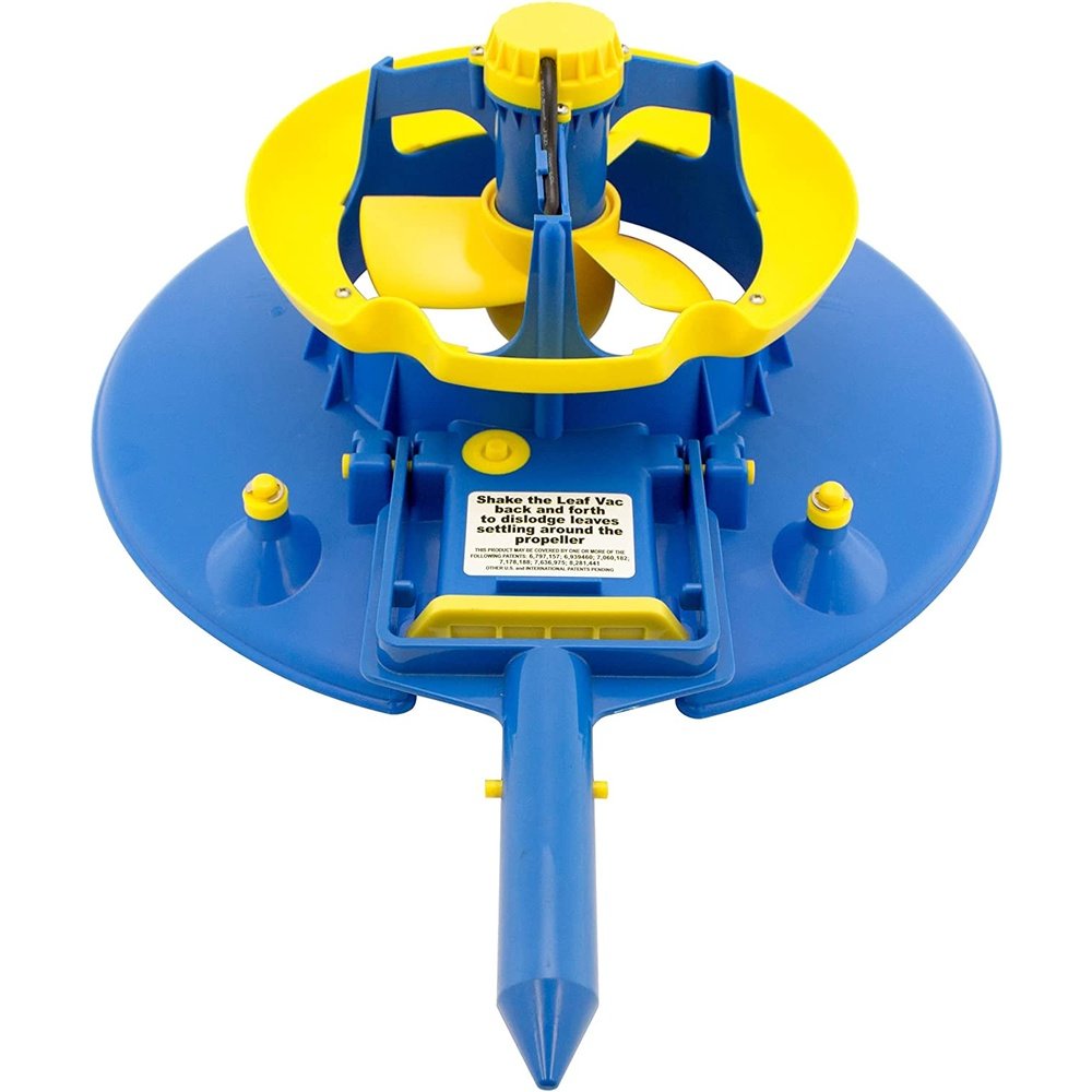 POOL BLASTER Water Tech Leaf Vac - Cordless Battery-Powered Swimming Pool Leaf Skimmer & Leaf Vacuum with Heavy-Duty Mesh Bag