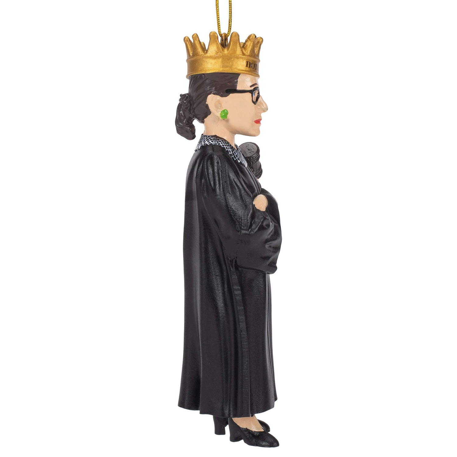 Kurt S. Adler Ruth Bader Ginsburg Resin Christmas Ornament H3048 New