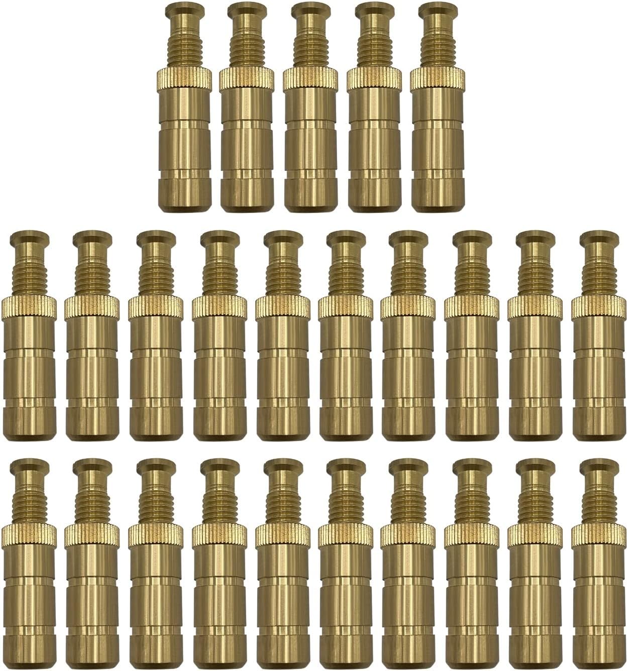 Poolzilla 2'' Pool Safety Cover Brass Extended Anchors for Concrete and Pavers