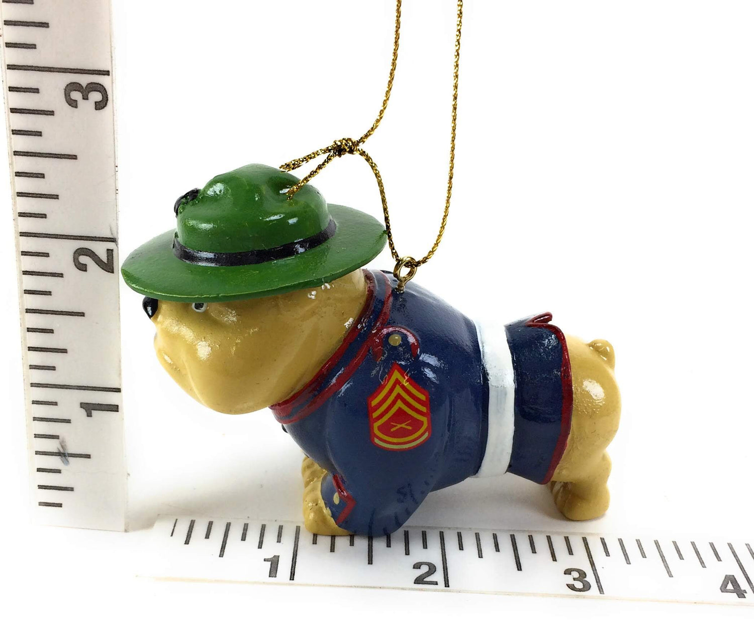 Kurt S. Adler Marine Resin Bulldog Ornament
