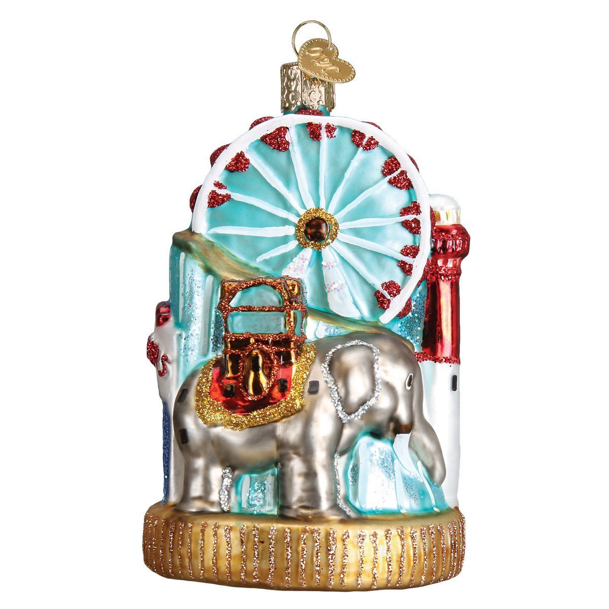 Old World Christmas Glass Blown Ornament Jersey Shore (20096)