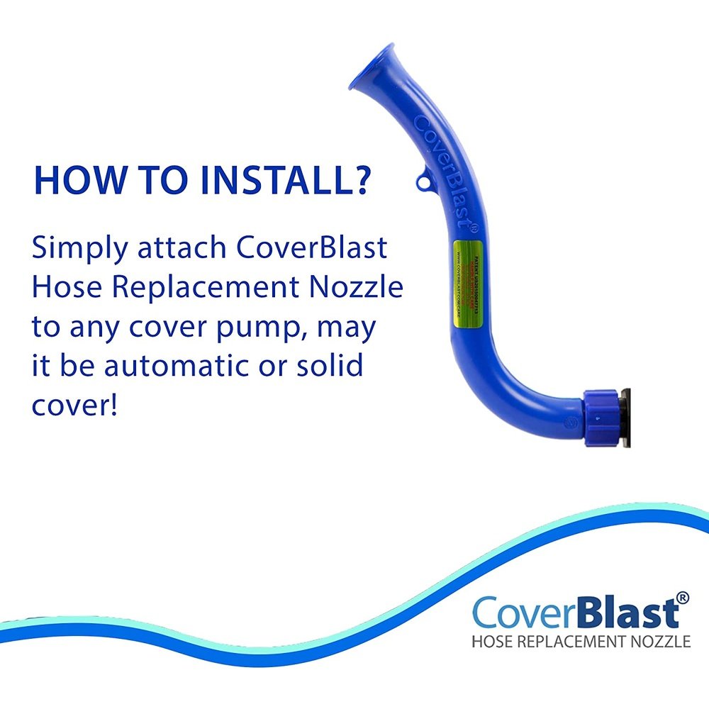 Coverblast Pool Cover Pump Attachment Accessory