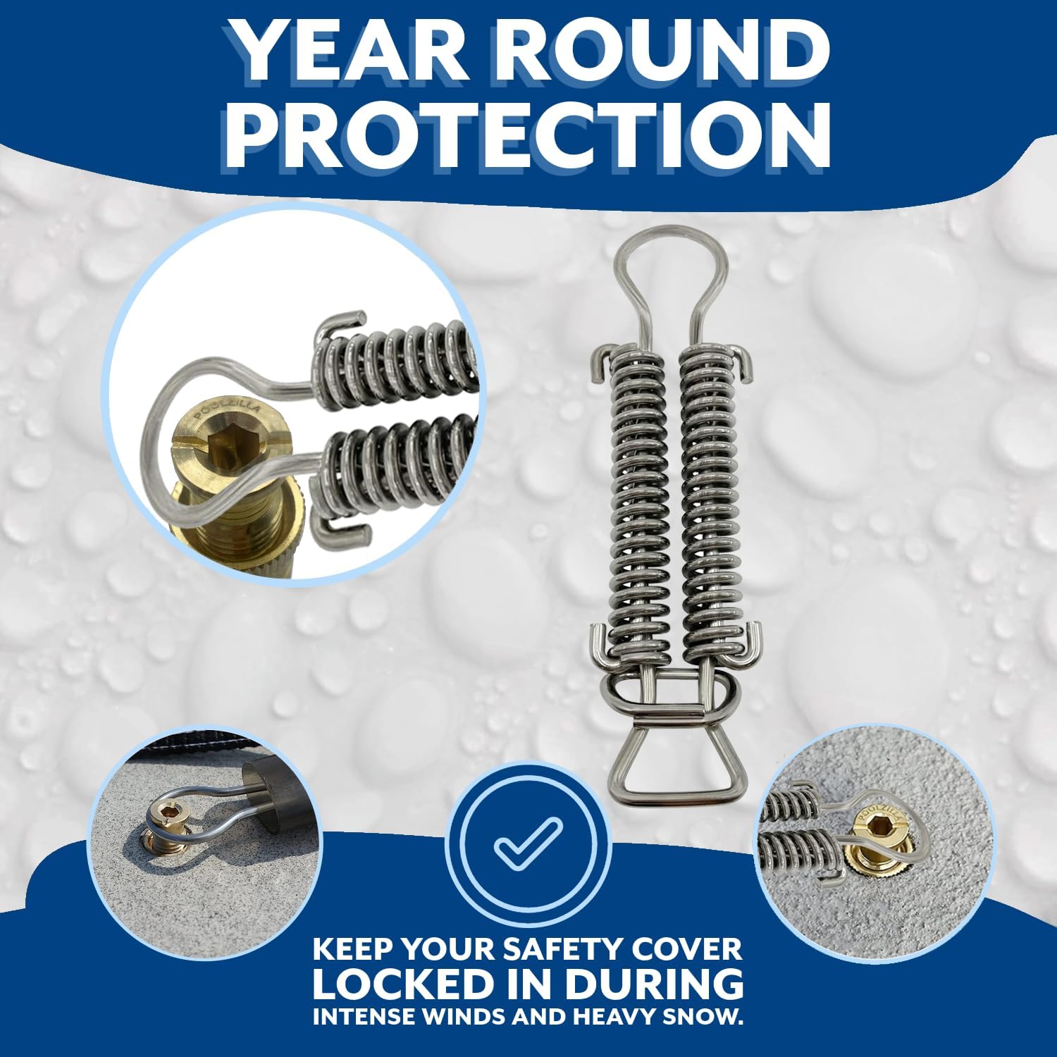 Poolzilla Stainless Steel 8