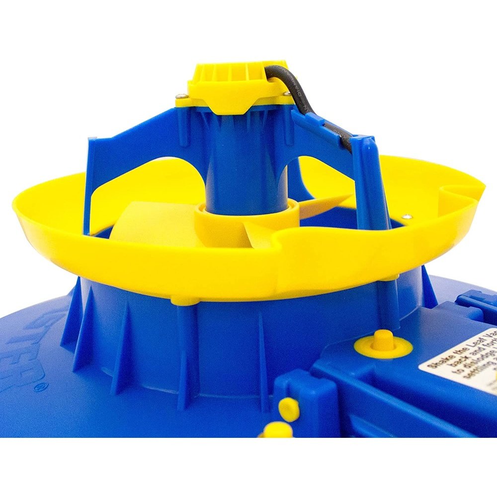 POOL BLASTER Water Tech Leaf Vac - Cordless Battery-Powered Swimming Pool Leaf Skimmer & Leaf Vacuum with Heavy-Duty Mesh Bag