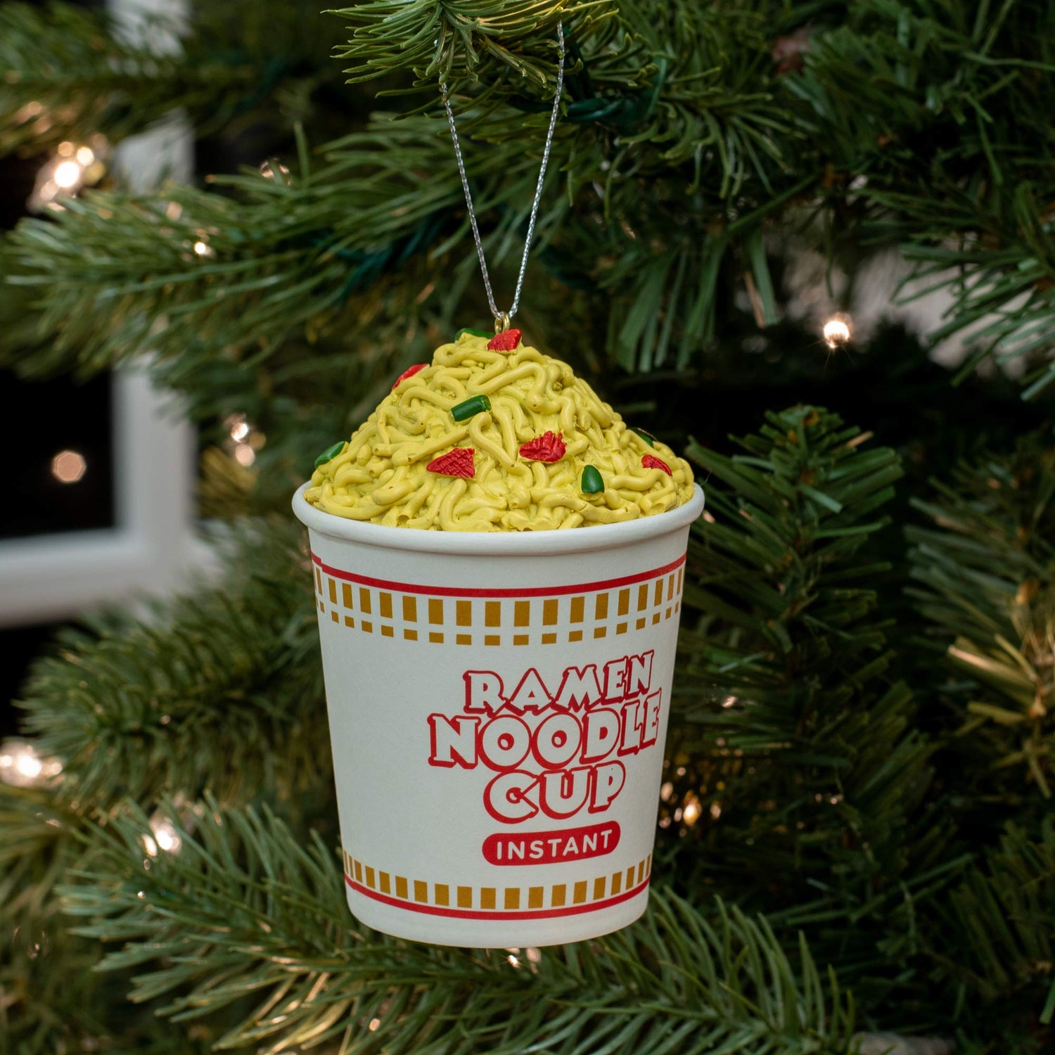 Ramen Noodle Cup Ornament