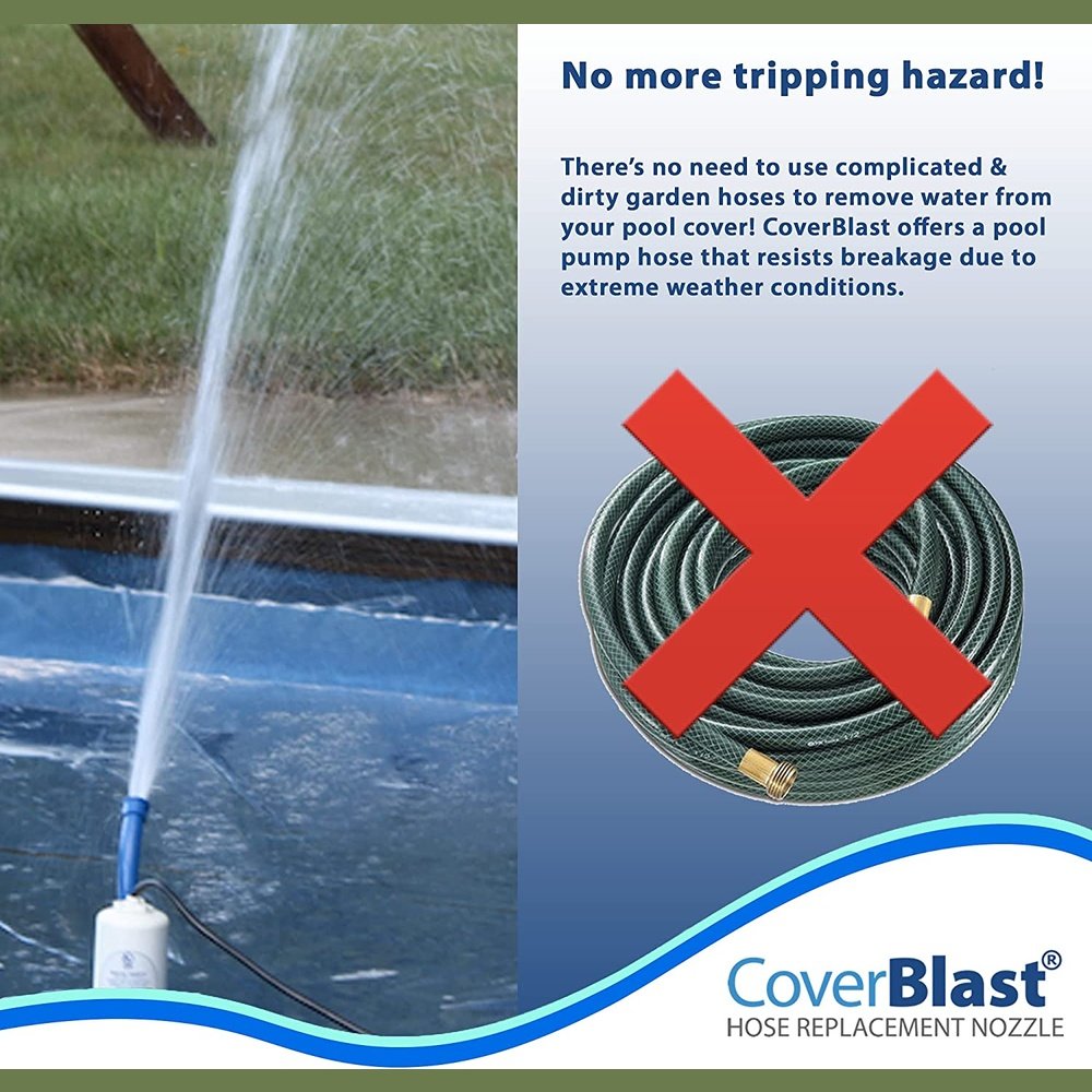 Coverblast Pool Cover Pump Attachment Accessory