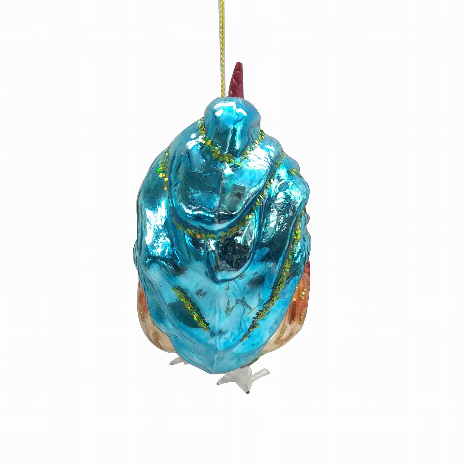 Noble Gems™ Glass Rooster Ornament