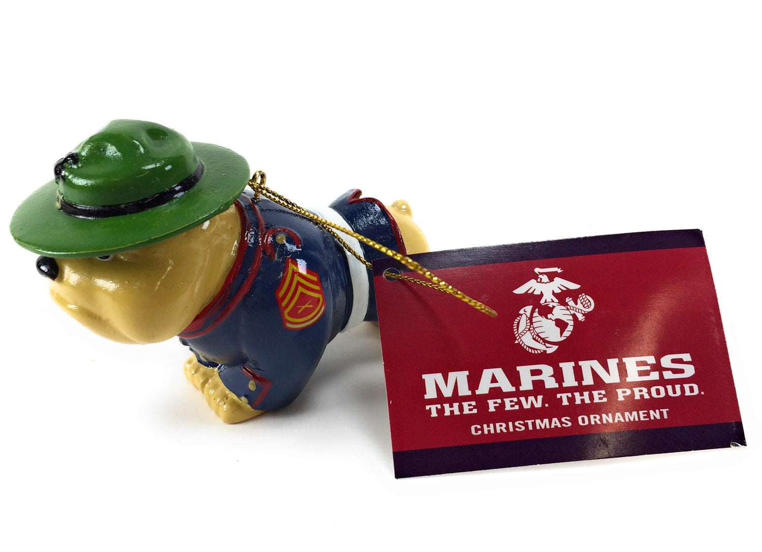 Kurt S. Adler Marine Resin Bulldog Ornament