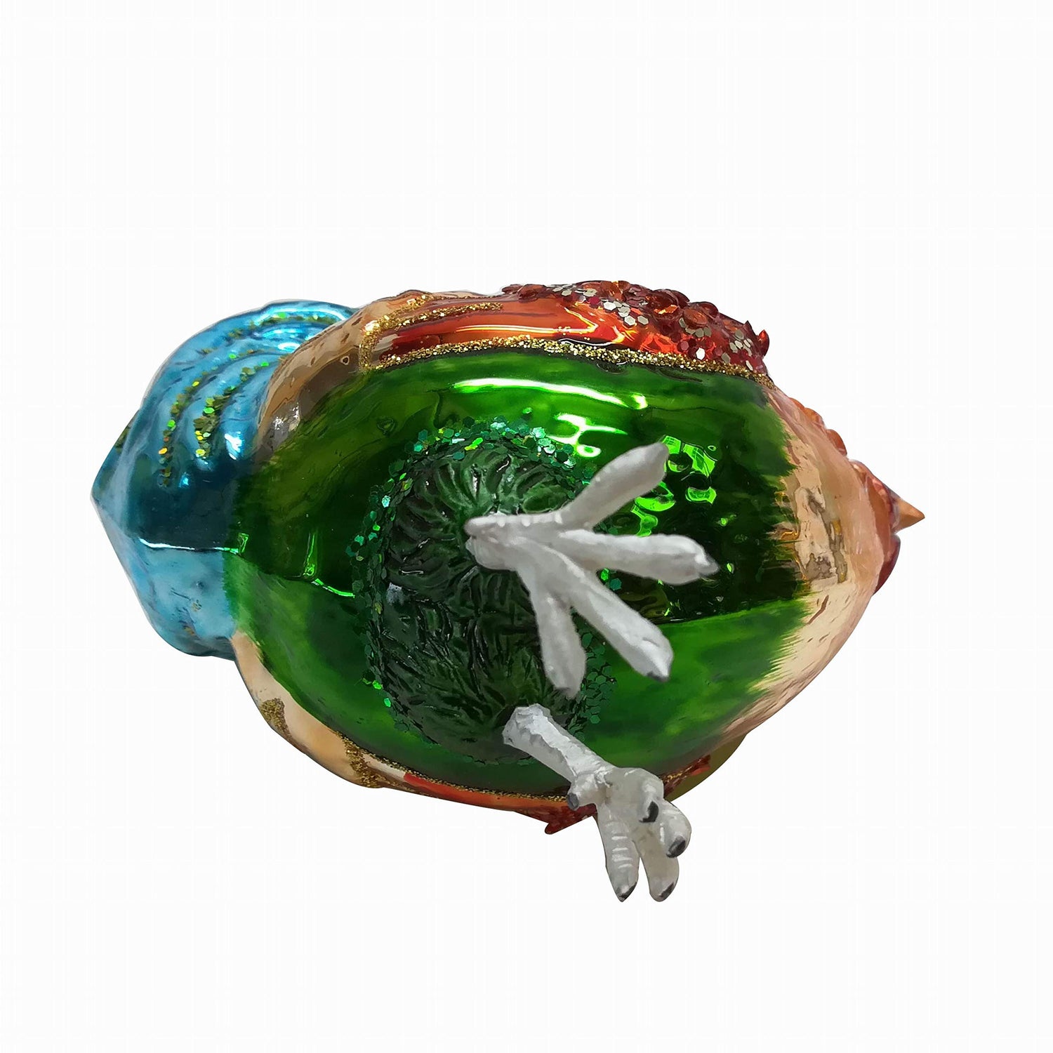 Noble Gems™ Glass Rooster Ornament
