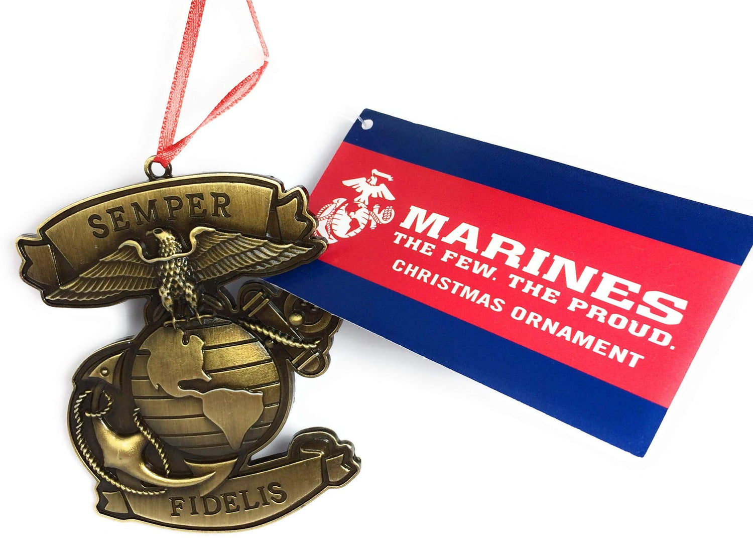 United States Marine Corps Semper Fidelis Christmas Tree Ornament