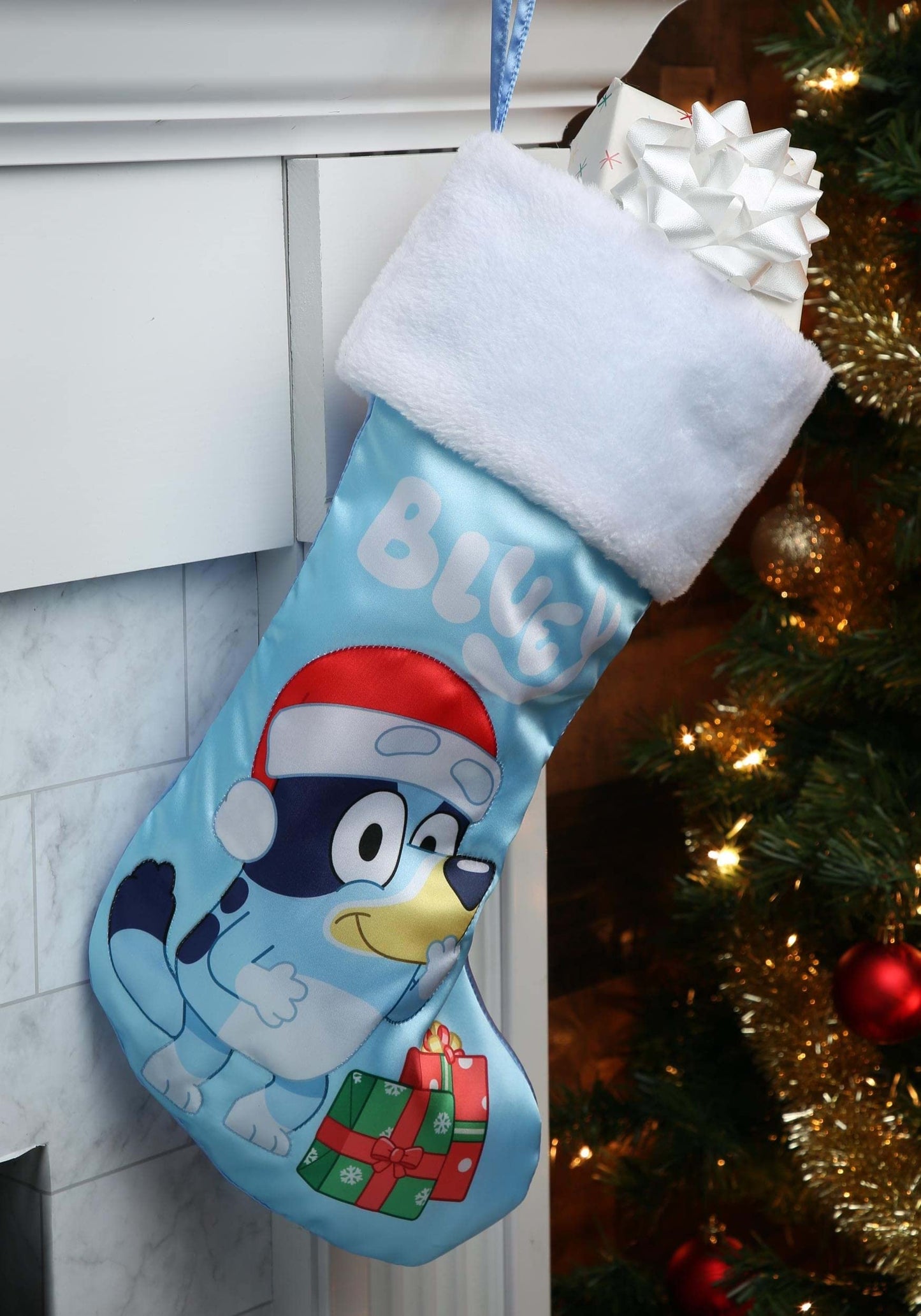 19" Bluey W/Presents Stocking