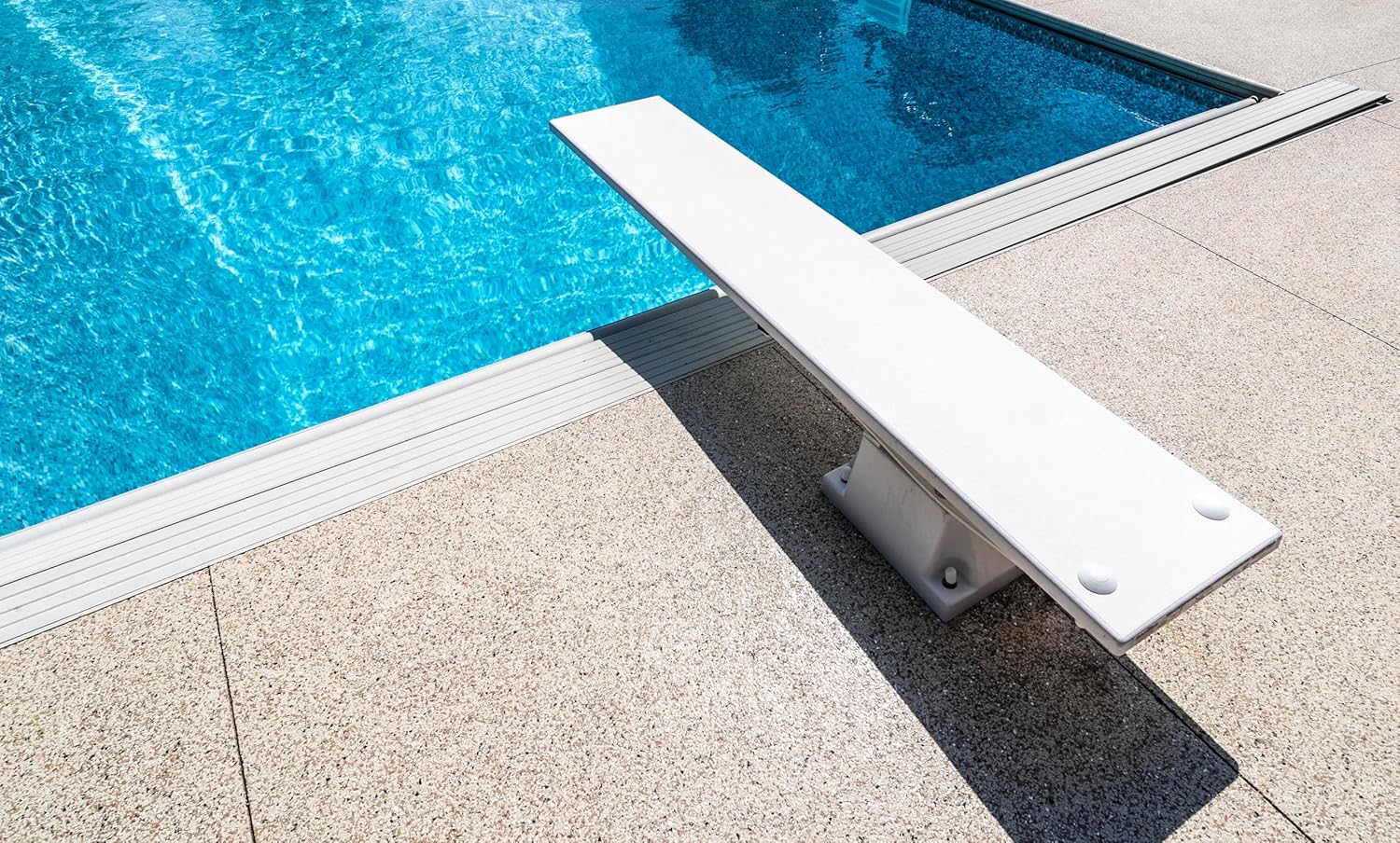 Global Pool Products 4 Bolt Base Replacement Stand - for 6' - 8' Diving Boards (No Board)