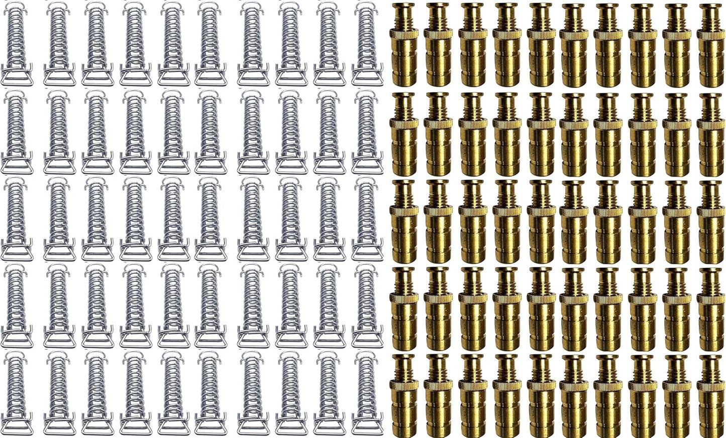 Poolzilla Pool Safety Cover Brass Anchor and Stainless Steel Spring - Universal Fit