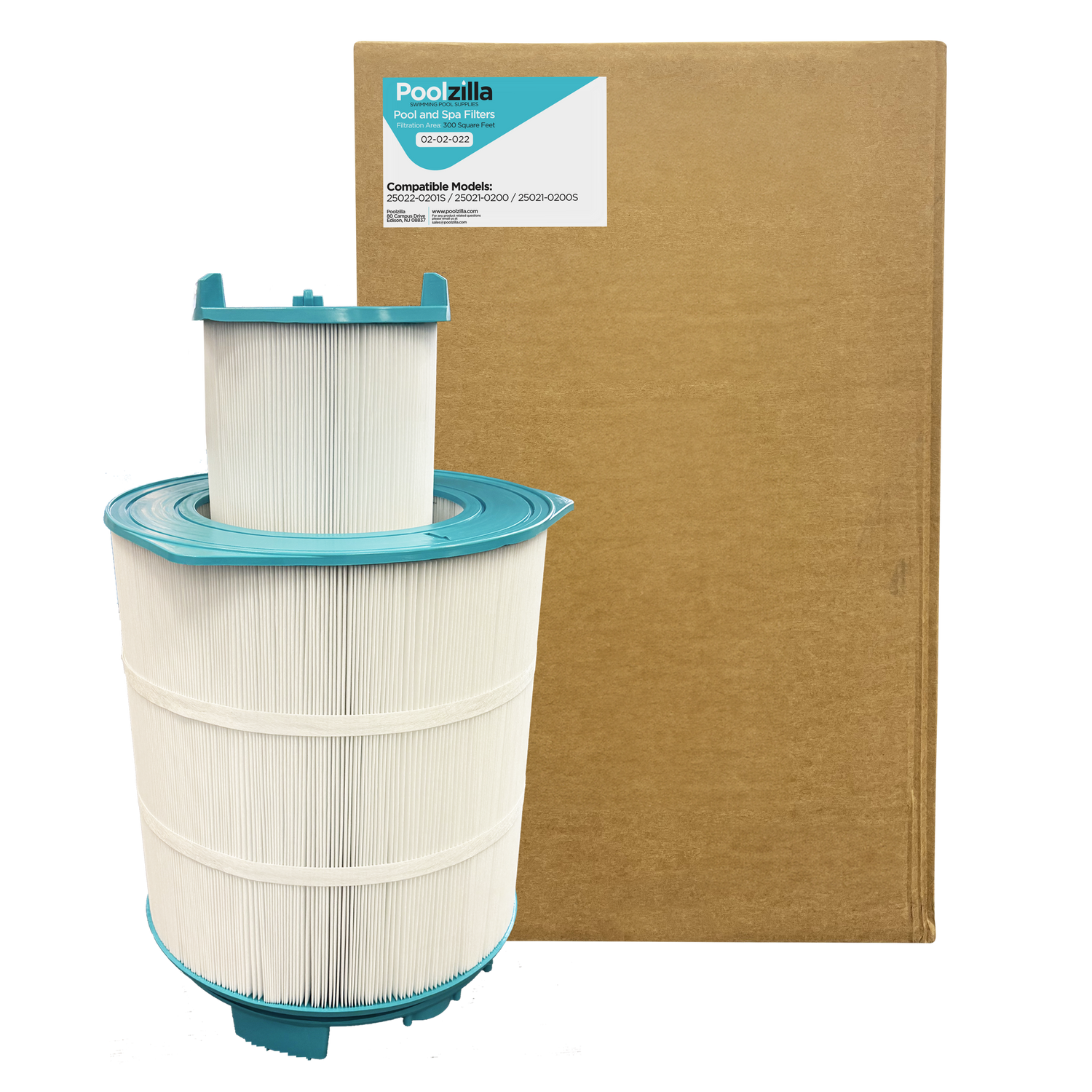 Poolzilla Replacement Pool Filter, Compatible with Pentair Sta-Rite System 3 S7M120, 25021-0200S