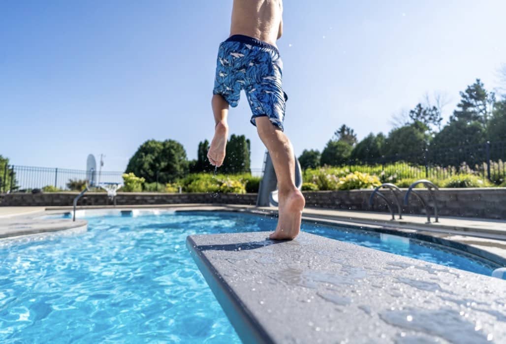 Global Pool Products 6' or 8' Diving Board with Base and Jig