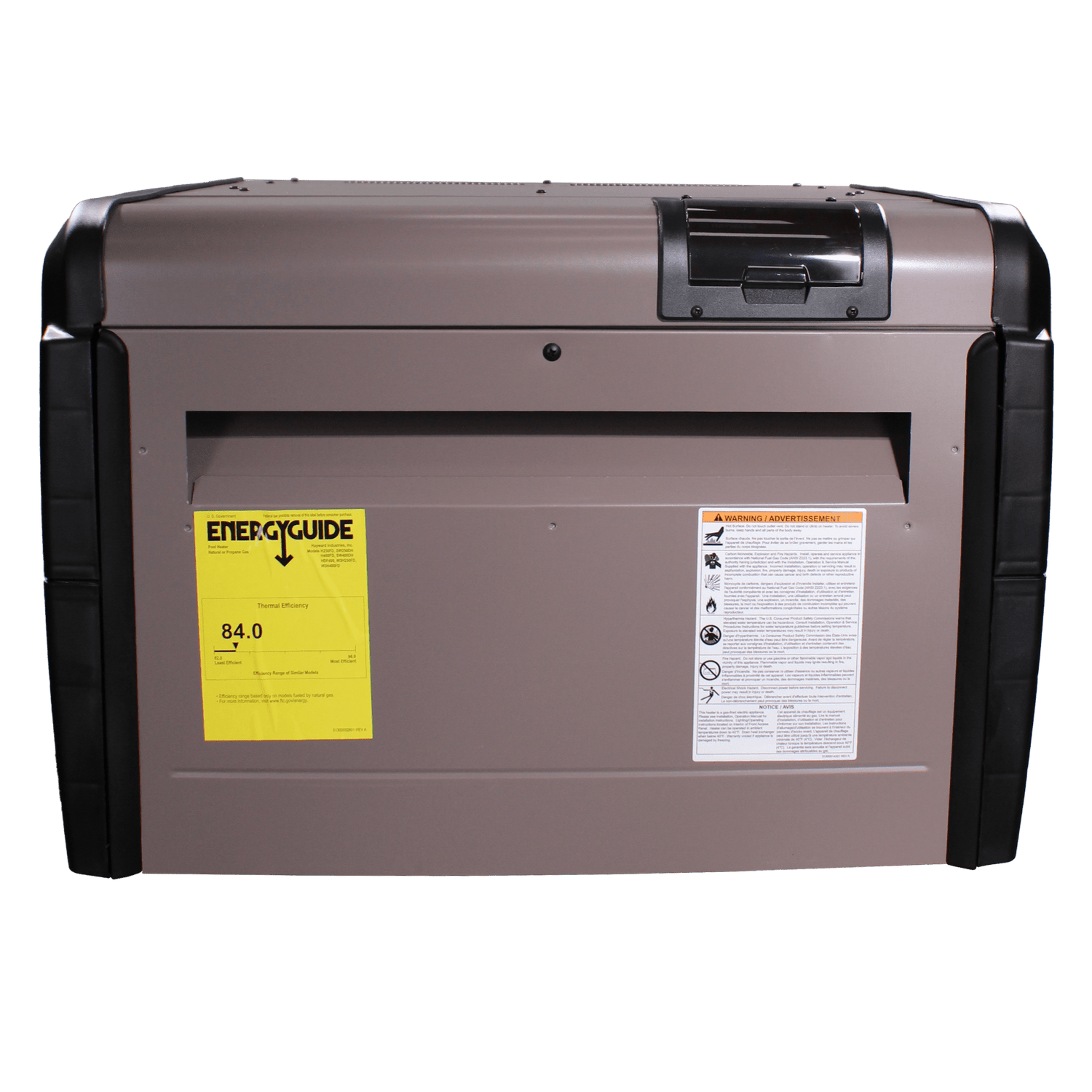 Hayward Universal H-Series, W3H400FDP, Propane Gas Heater, Low NOx | 400,000 BTU