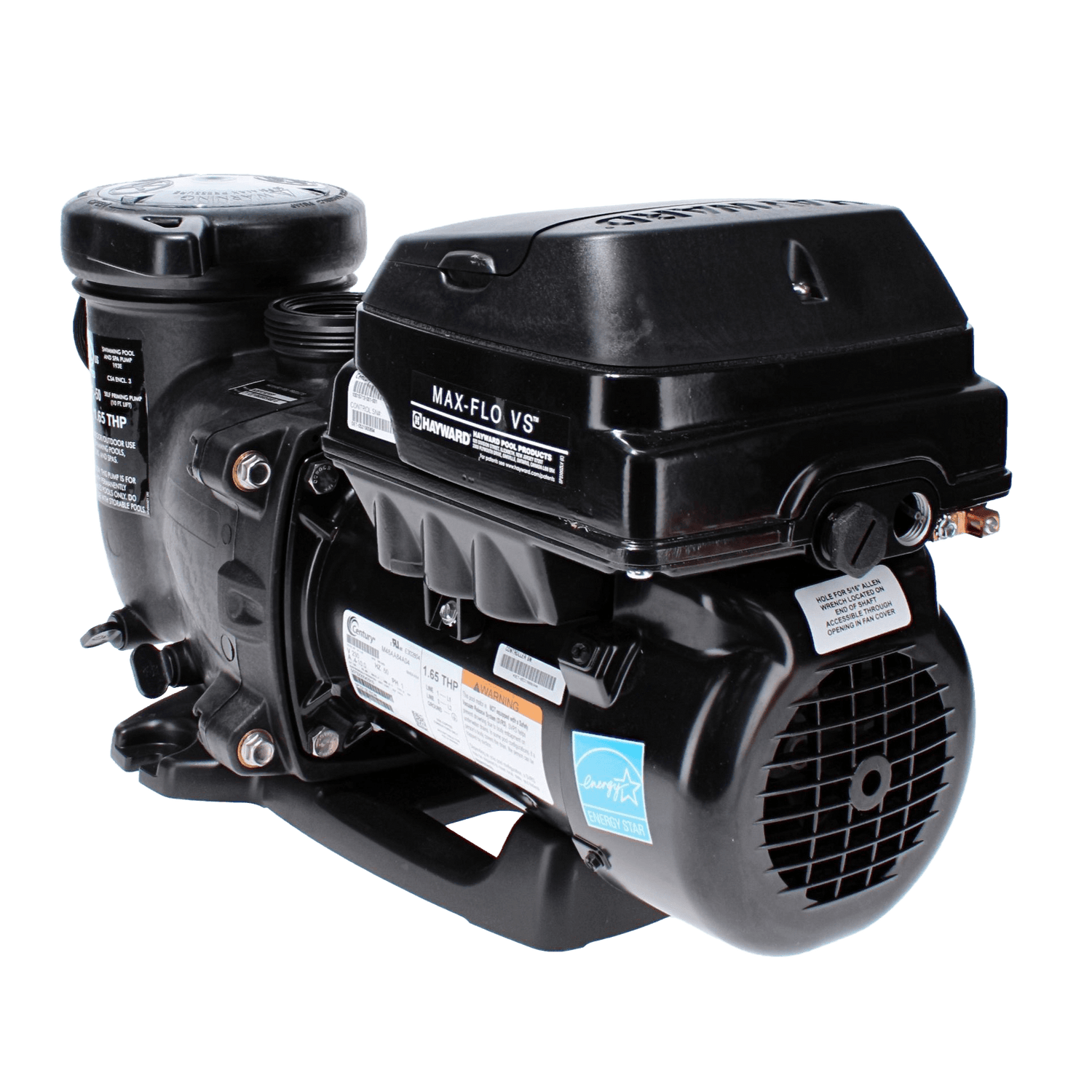 Hayward MaxFlo 1.5 HP Pool Pump, 230V, Variable Speed