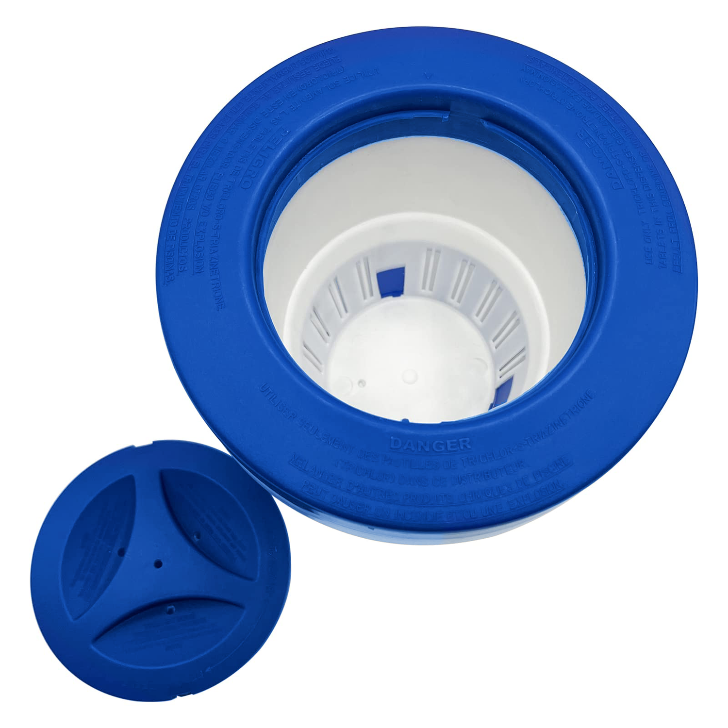 Poolzilla Deluxe Chlorine Feeder - Up to 3” Tablets