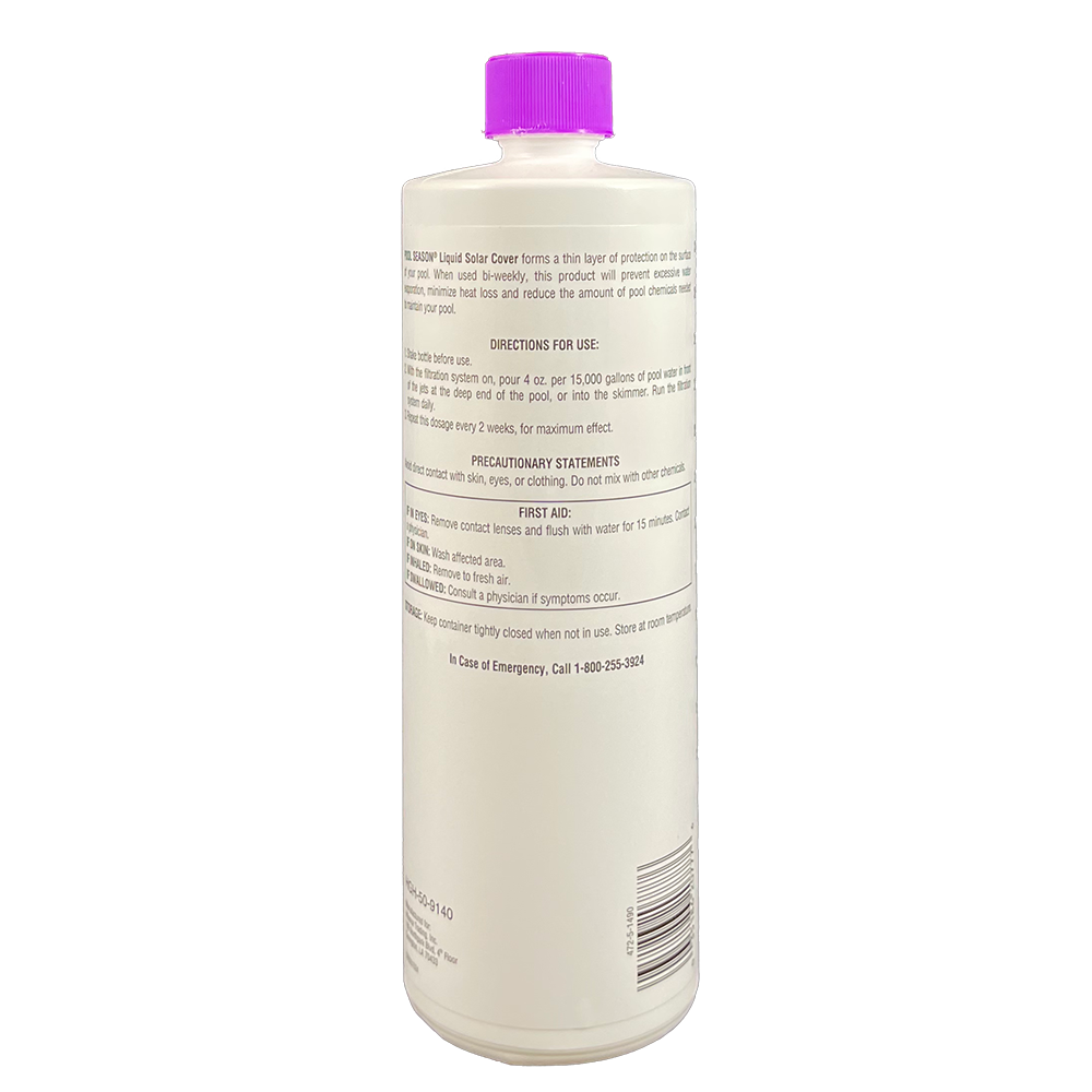 Pool Season 1 qt Liquid Solar Cover Cleaner