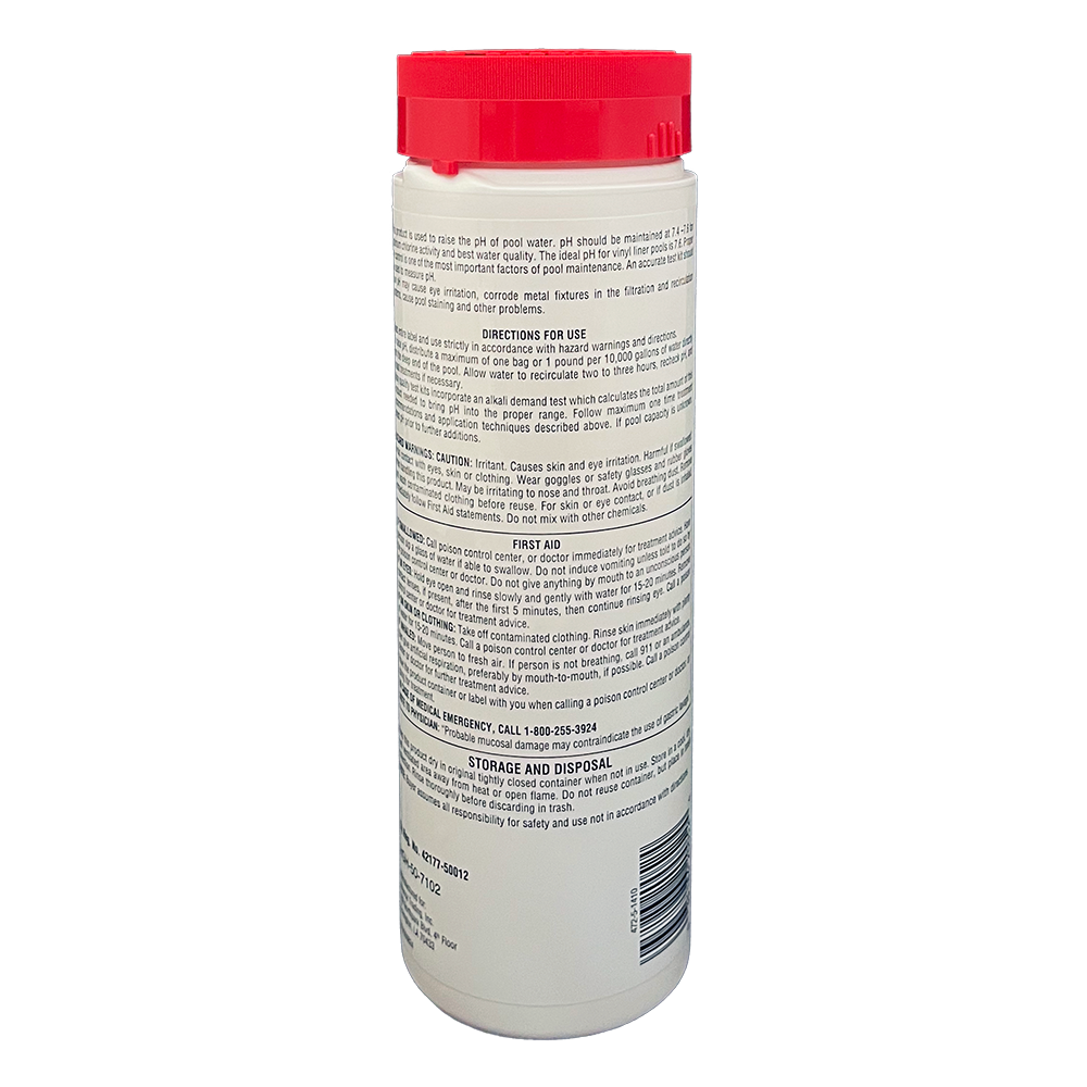 Pool Season pH Up ( 2 / 5 / 25 LBS )