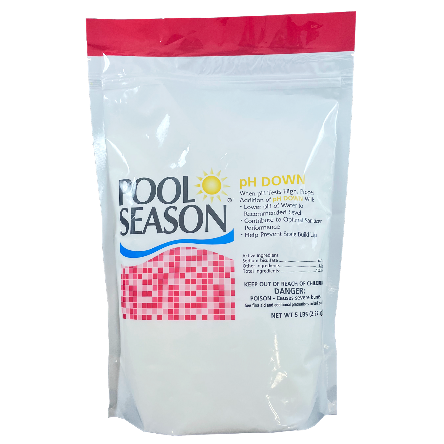 Pool Season Ph Down Bottle ( 2.5 / 5 LBS )