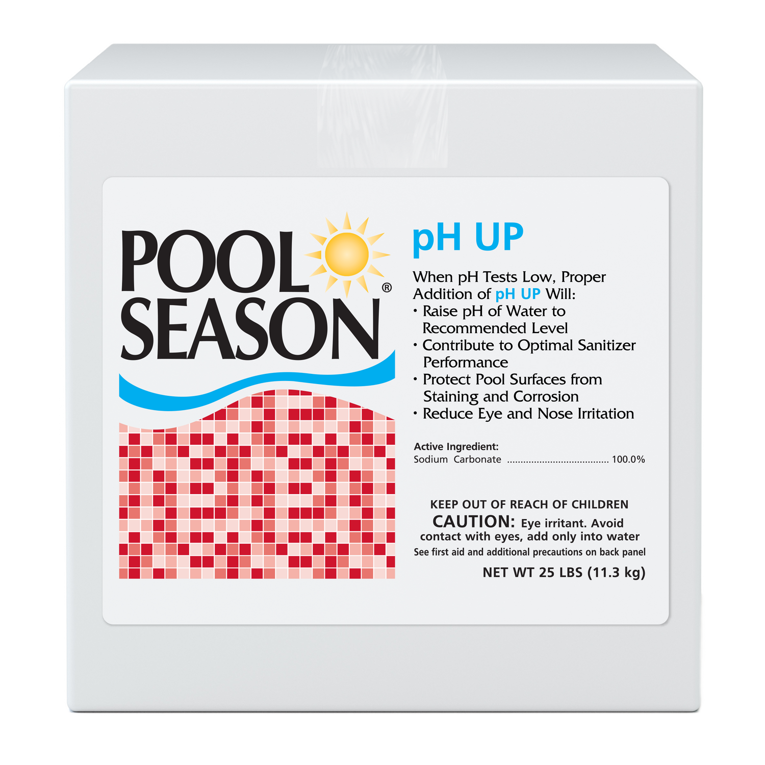 Pool Season pH Up ( 2 / 5 / 25 LBS )
